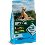Monge Bwild Grain Free Mini Adult Acciughe Patate Piselli Kg 2,5 - immagine 2