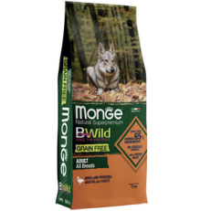 Monge Bwild Grain Free Anatra Patate All breeds Adult - KG 12
