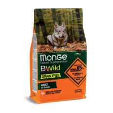 Monge Bwild Grain Free Anatra Patate All breeds Adult