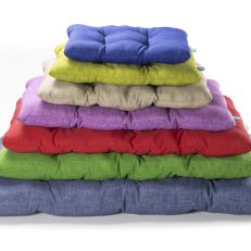 Leopet Cuscino Bomber Tinte Unite Assortite Cm