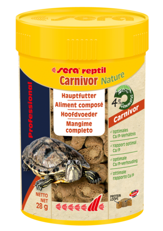 Sera Reptil Professional Carnivor Nature Ml