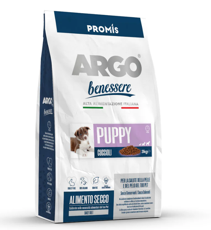 Argo Dog Secco Benessere Puppy
