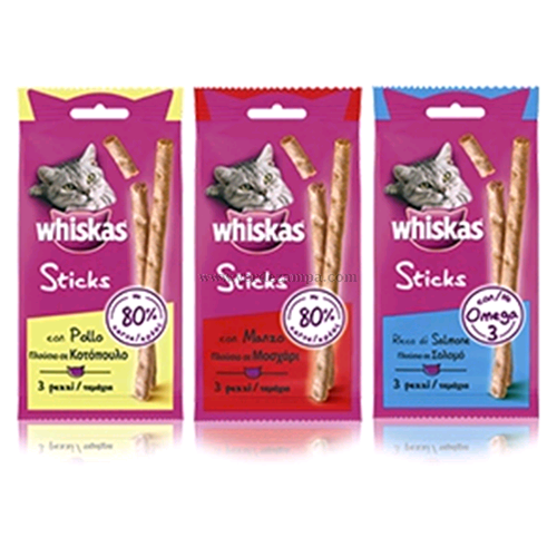Whiskas Sticks Pz 3 Gr 18 - immagine 3